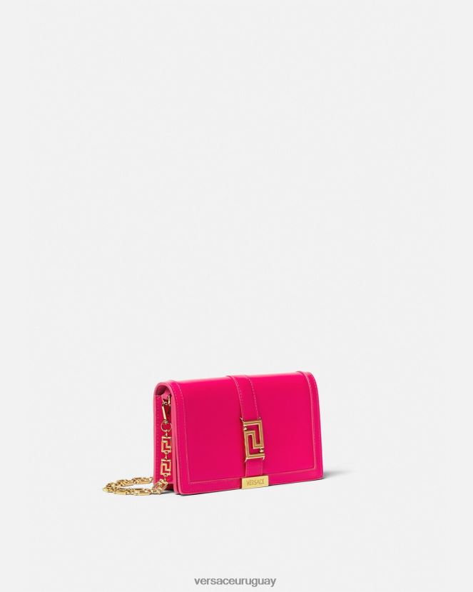 Versace bolso mini con greca diosa mujer rosa bolsas H88R0H259