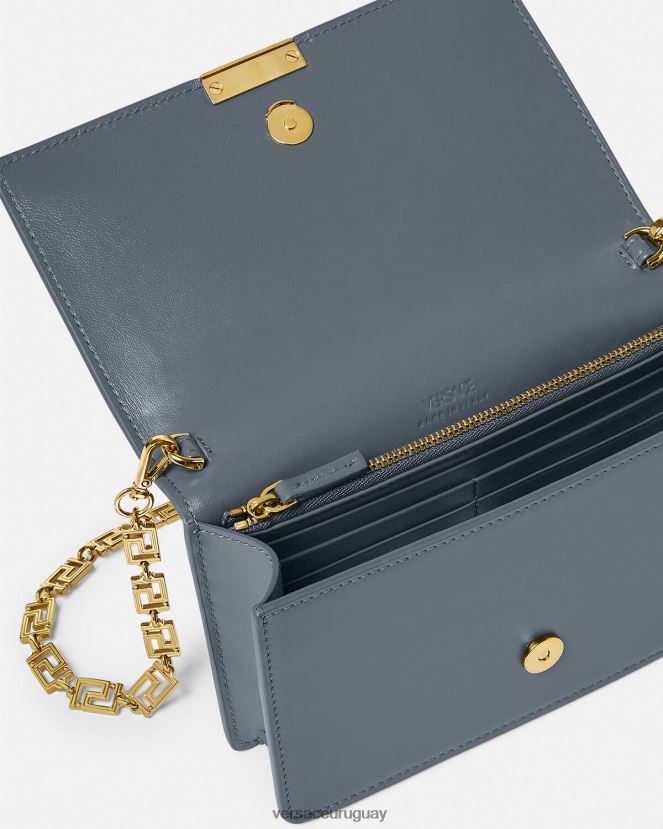 Versace bolso mini con greca diosa mujer un color bolsas H88R0H270