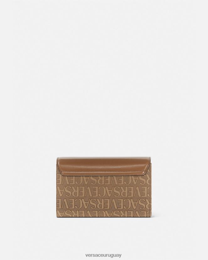 Versace bandolera con medusa en toda la prenda mujer marrón bolsas H88R0H327