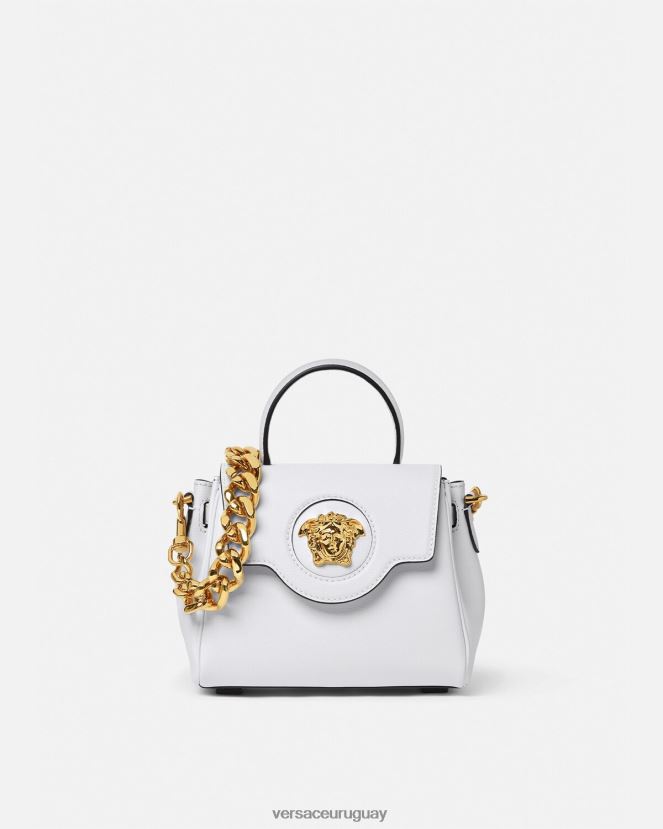 Versace bolso de mano pequeño la medusa mujer blanco bolsas H88R0H335