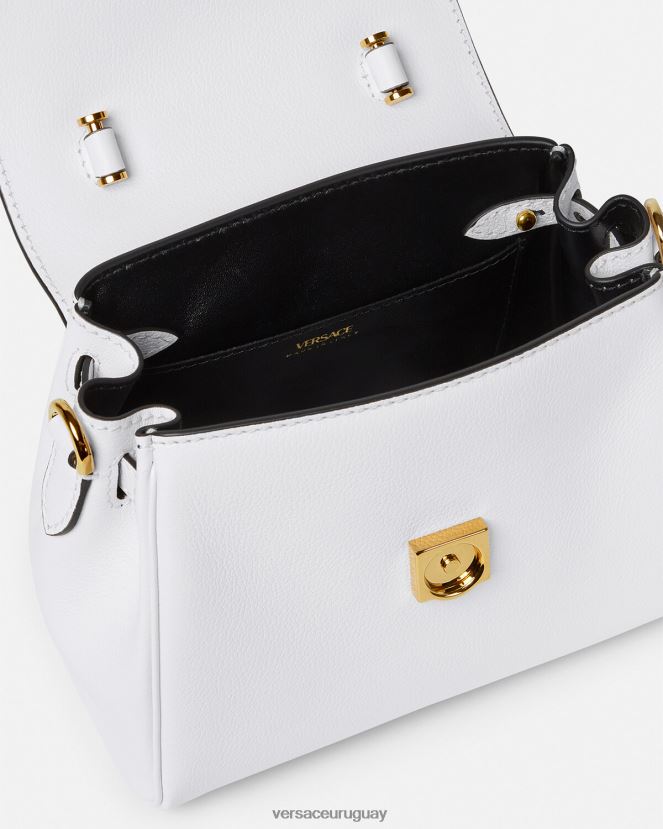 Versace bolso de mano pequeño la medusa mujer blanco bolsas H88R0H335