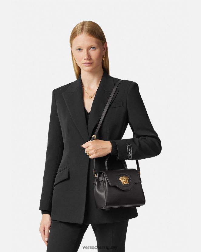 Versace bolso de mano pequeño la medusa mujer negro bolsas H88R0H334
