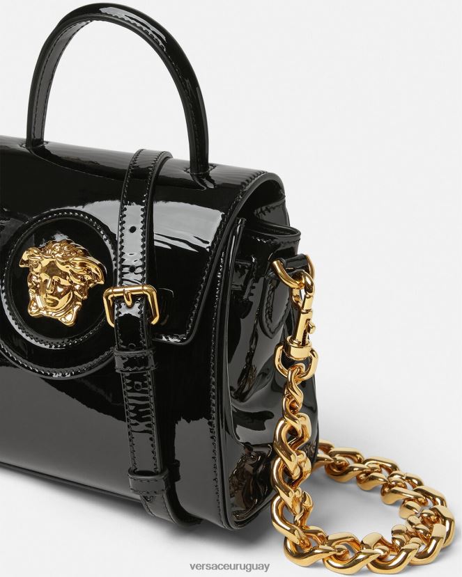 Versace bolso de mano pequeño la medusa mujer negro bolsas H88R0H361