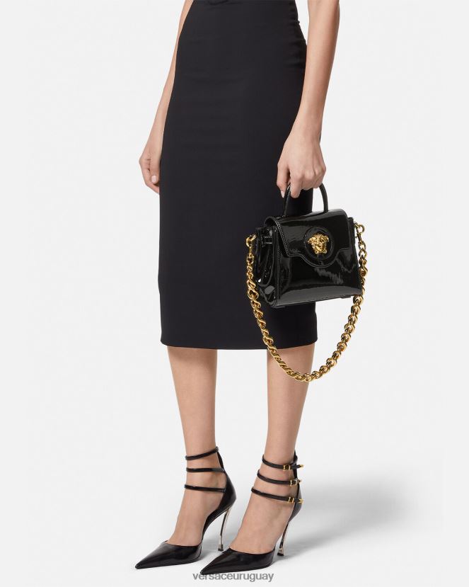 Versace bolso de mano pequeño la medusa mujer negro bolsas H88R0H361