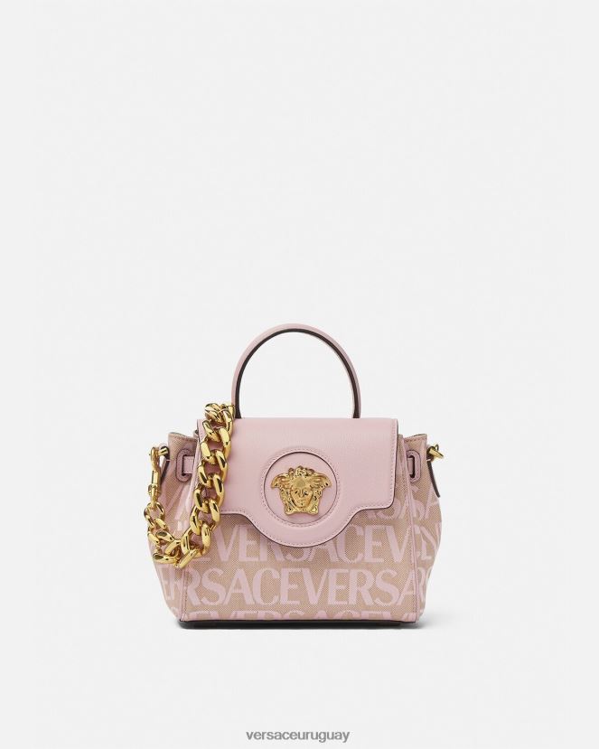 Versace bolso de mano pequeño la medusa mujer rosa y estampado bolsas H88R0H326