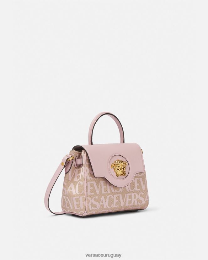 Versace bolso de mano pequeño la medusa mujer rosa y estampado bolsas H88R0H326