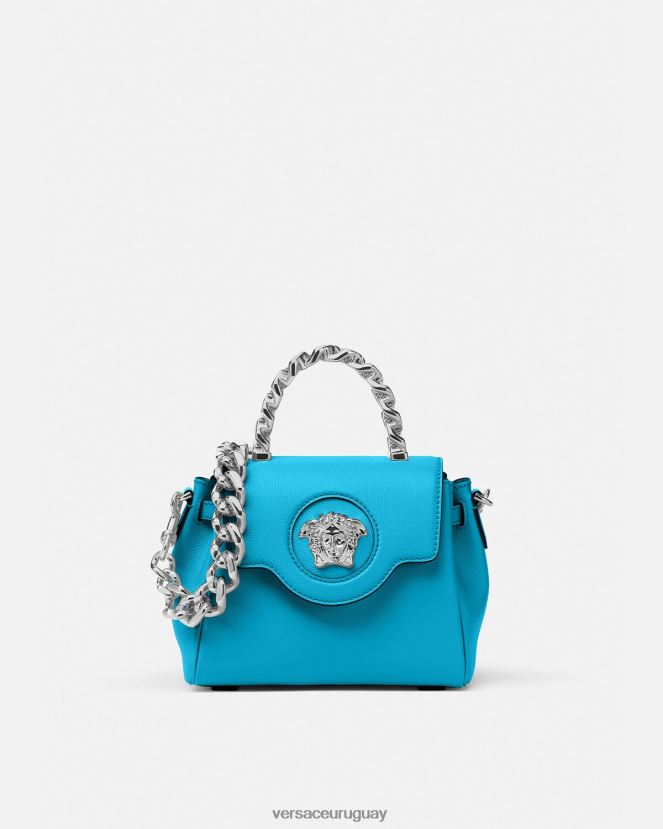 Versace bolso de mano pequeño la medusa mujer turquesa bolsas H88R0H333