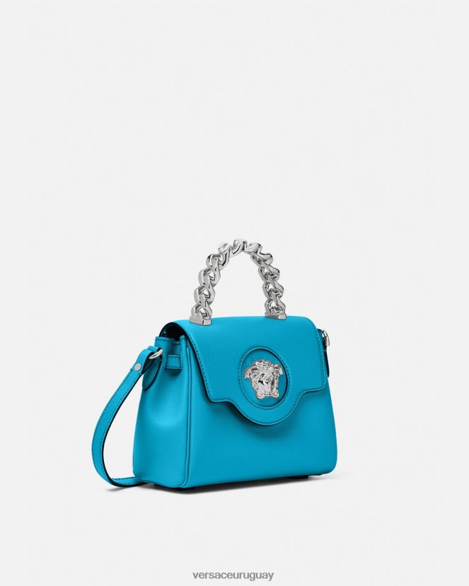 Versace bolso de mano pequeño la medusa mujer turquesa bolsas H88R0H333