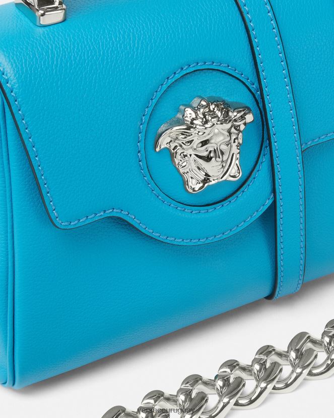 Versace bolso de mano pequeño la medusa mujer turquesa bolsas H88R0H333