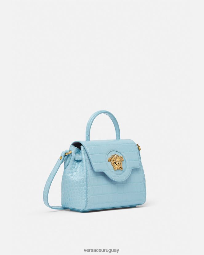 Versace bolso de mano pequeño la medusa mujer turquesa bolsas H88R0H336