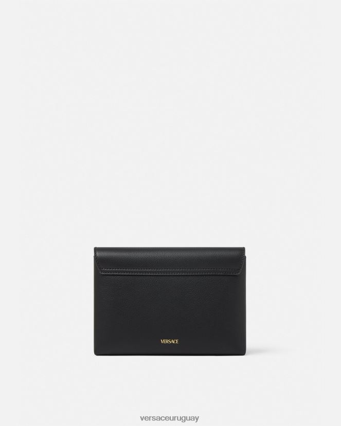 Versace bolso de mano tipo sobre con medusa mujer negro bolsas H88R0H348