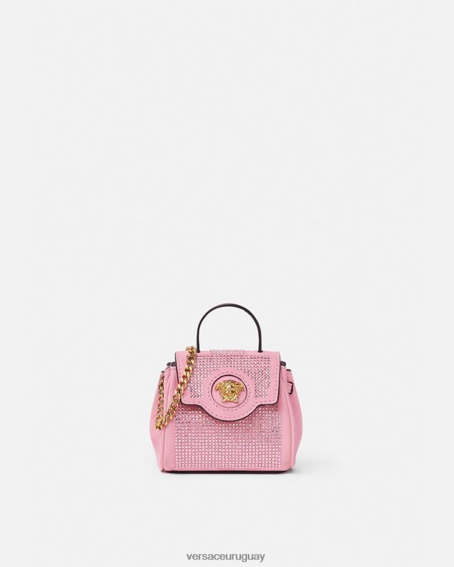 Versace bolso micro con tachuelas la medusa mujer rosa bolsas H88R0H328