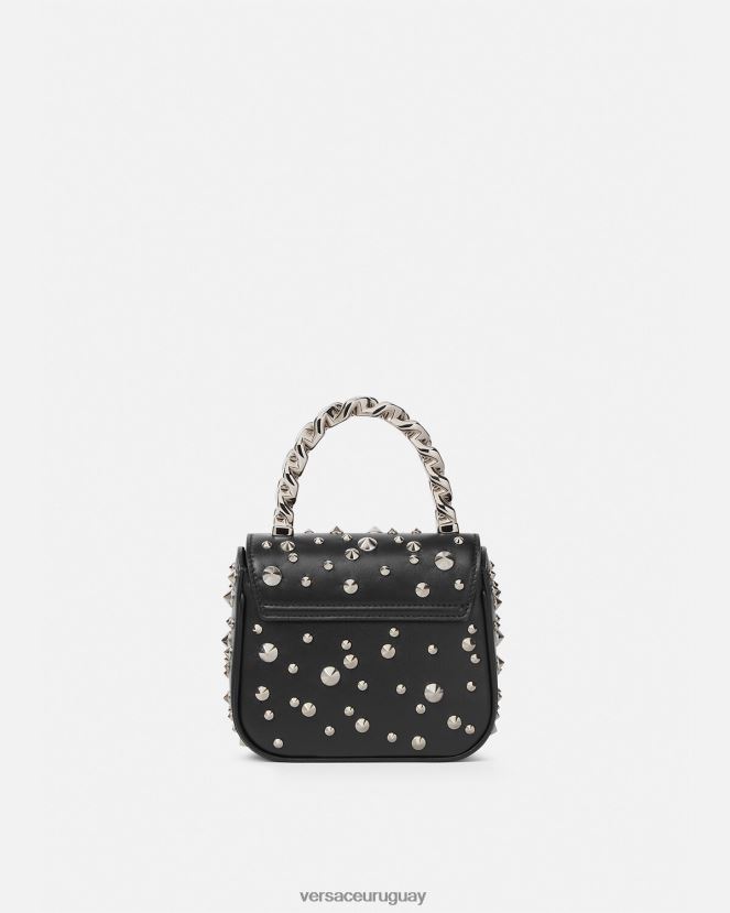 Versace bolso mini con pinchos la medusa mujer negro bolsas H88R0H352