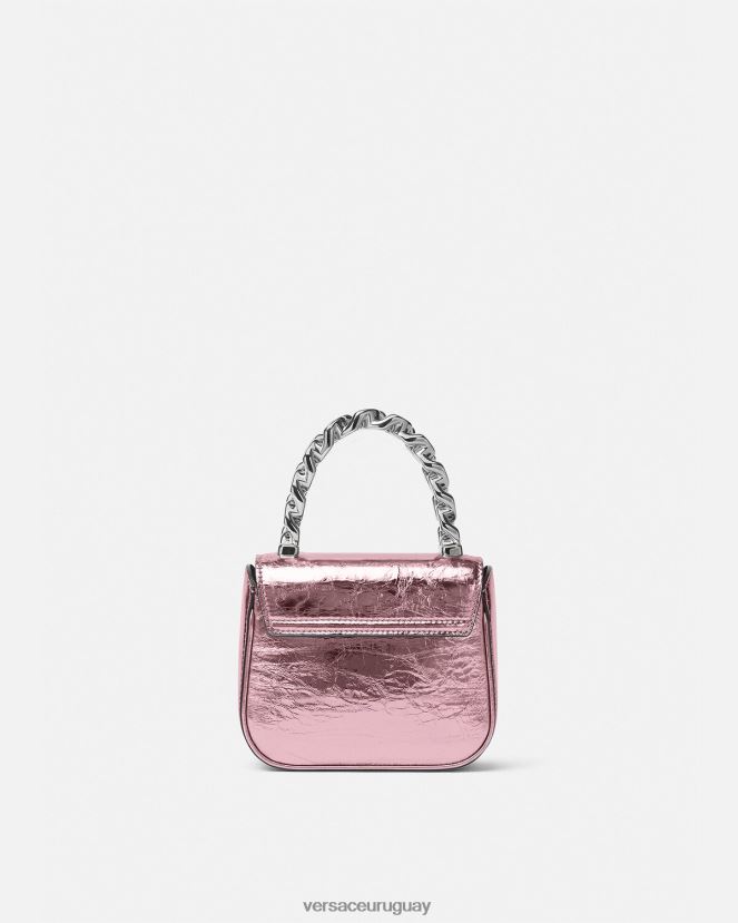 Versace bolso mini metalizado la medusa mujer rosa bolsas H88R0H304