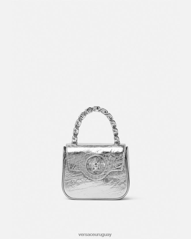 Versace bolso mini metalizado la medusa mujer un color bolsas H88R0H306