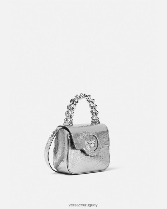 Versace bolso mini metalizado la medusa mujer un color bolsas H88R0H306