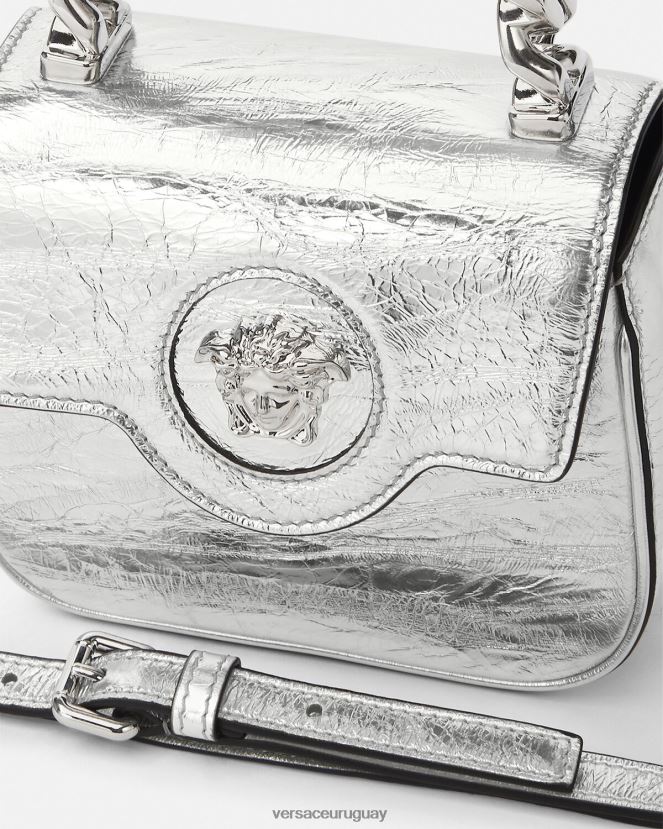 Versace bolso mini metalizado la medusa mujer un color bolsas H88R0H306