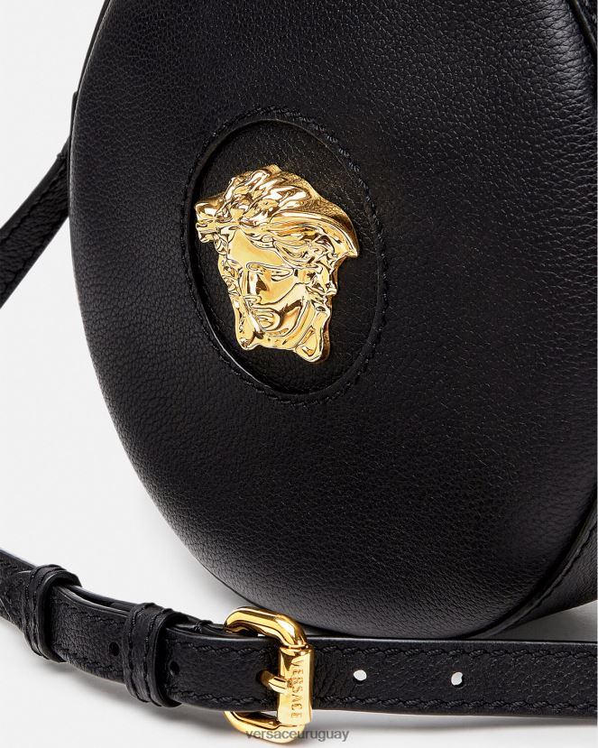 Versace bolso para cámara redondo la medusa mujer negro bolsas H88R0H354