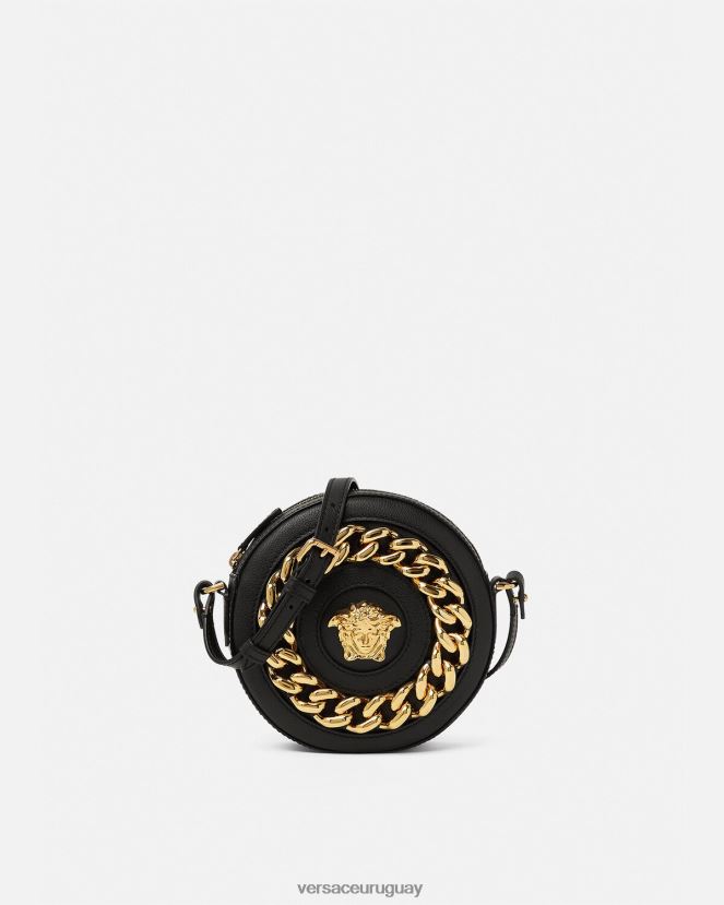 Versace bolso para cámara redondo la medusa mujer negro bolsas H88R0H355