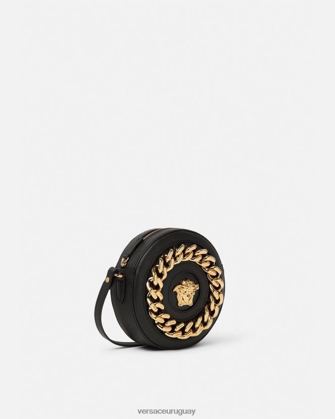 Versace bolso para cámara redondo la medusa mujer negro bolsas H88R0H355