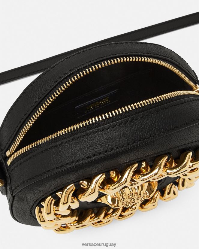 Versace bolso para cámara redondo la medusa mujer negro bolsas H88R0H355
