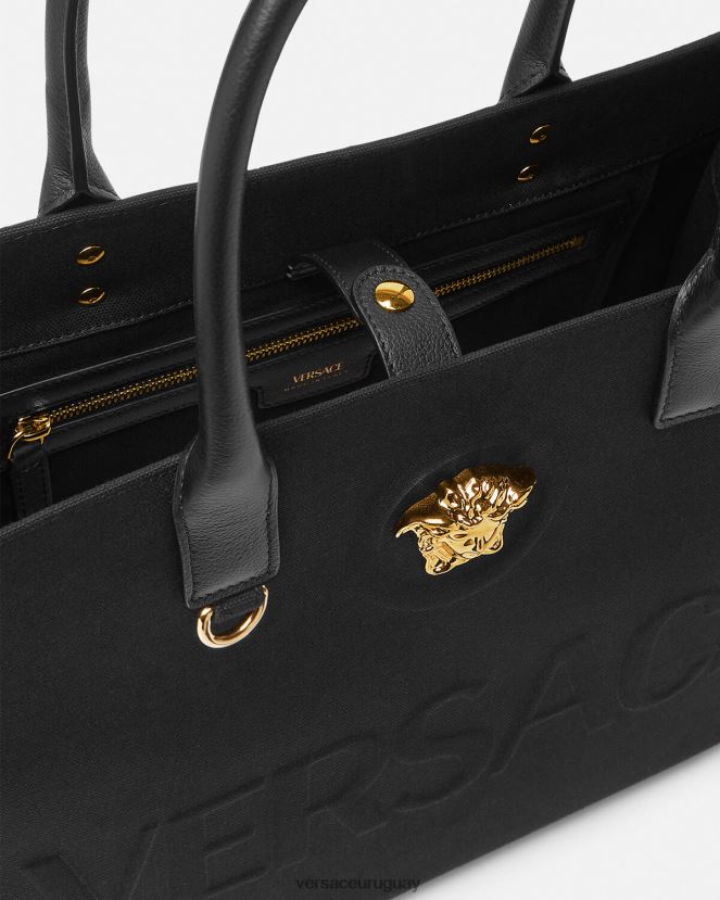 Versace bolso shopper grande con medusa mujer negro bolsas H88R0H341