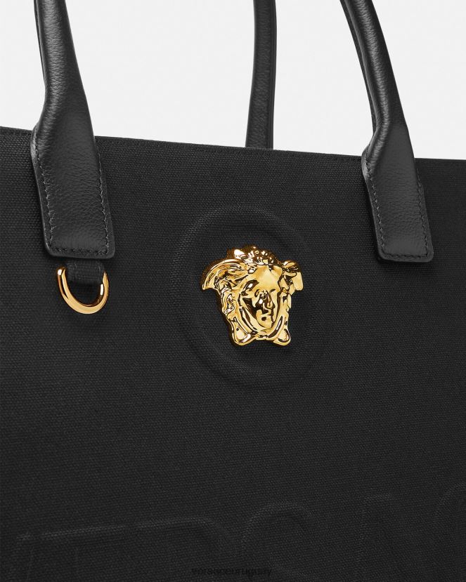 Versace bolso shopper grande con medusa mujer negro bolsas H88R0H341