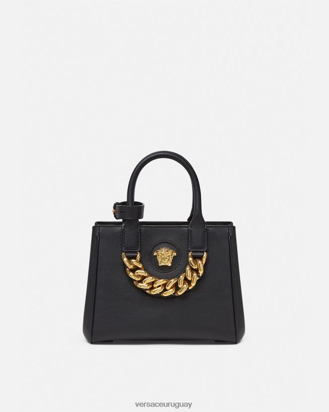 Versace bolso shopper pequeño con medusa mujer negro bolsas H88R0H362