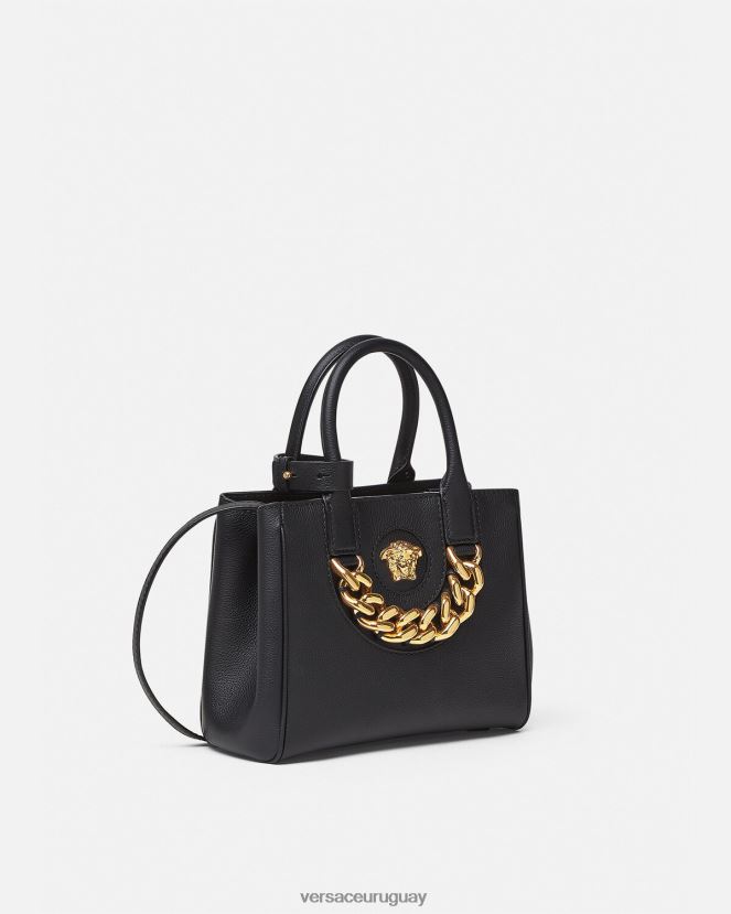 Versace bolso shopper pequeño con medusa mujer negro bolsas H88R0H362