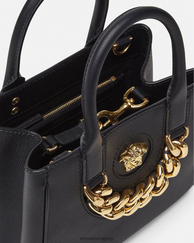 Versace bolso shopper pequeño con medusa mujer negro bolsas H88R0H362