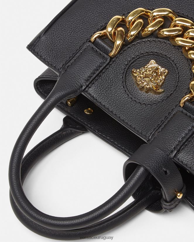 Versace bolso shopper pequeño con medusa mujer negro bolsas H88R0H362