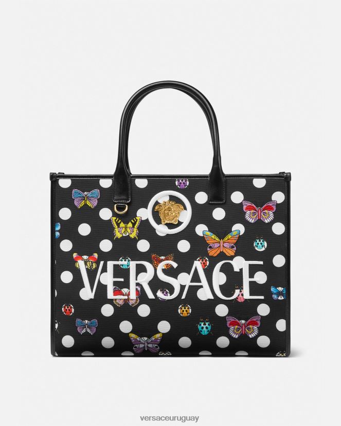 Versace bolso tote grande con mariposas mujer imprimir bolsas H88R0H300