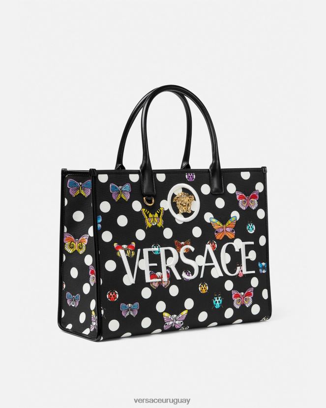 Versace bolso tote grande con mariposas mujer imprimir bolsas H88R0H300