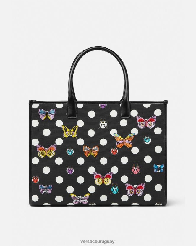 Versace bolso tote grande con mariposas mujer imprimir bolsas H88R0H300