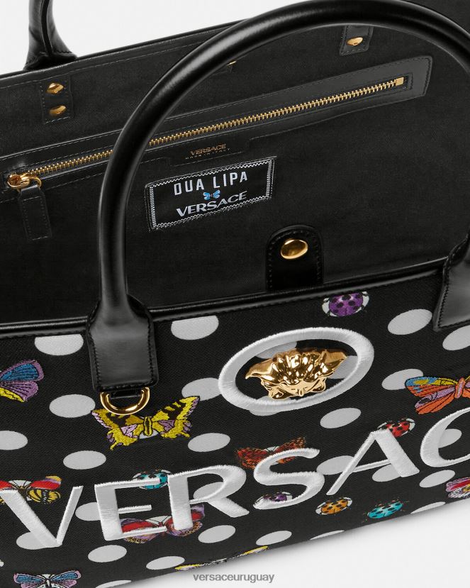 Versace bolso tote grande con mariposas mujer imprimir bolsas H88R0H300