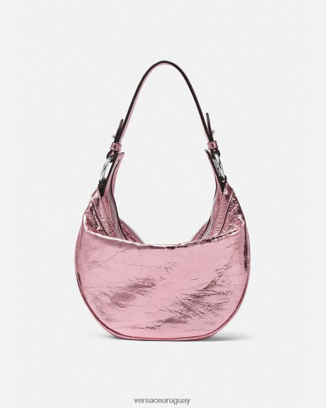 Versace bolso hobo pequeño metalizado repetido mujer un color bolsas H88R0H281