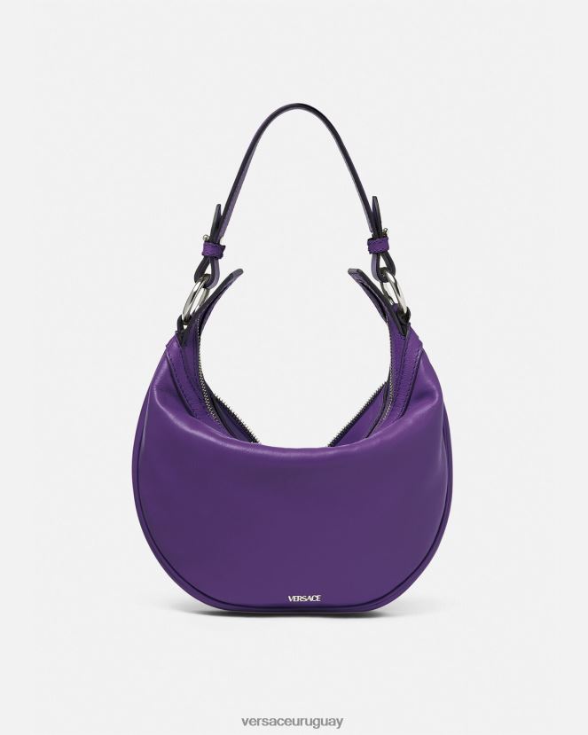 Versace bolso hobo pequeño repetido mujer Violeta bolsas H88R0H294