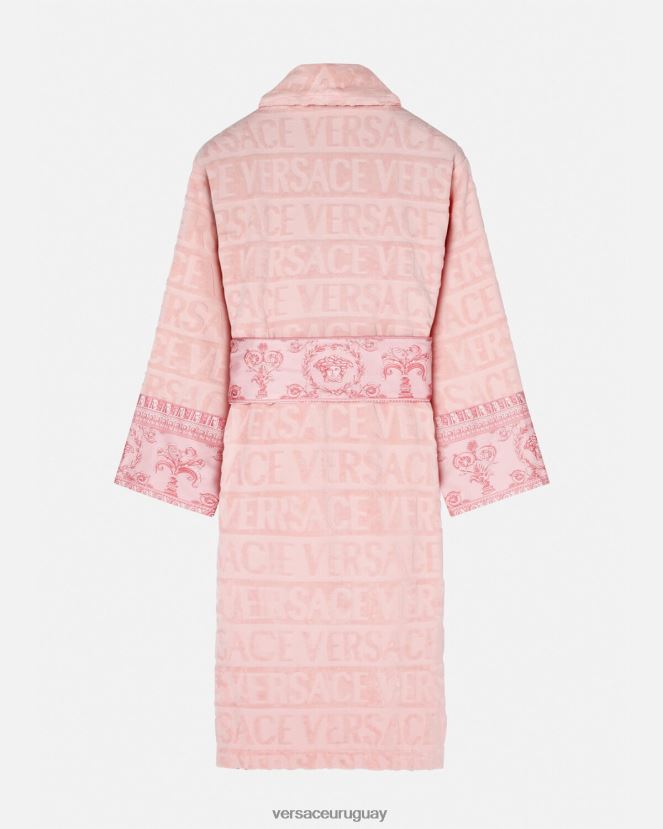 Versace yo bata de baño barroca mujer rosa ropa interior y ropa de playa H88R0H1095