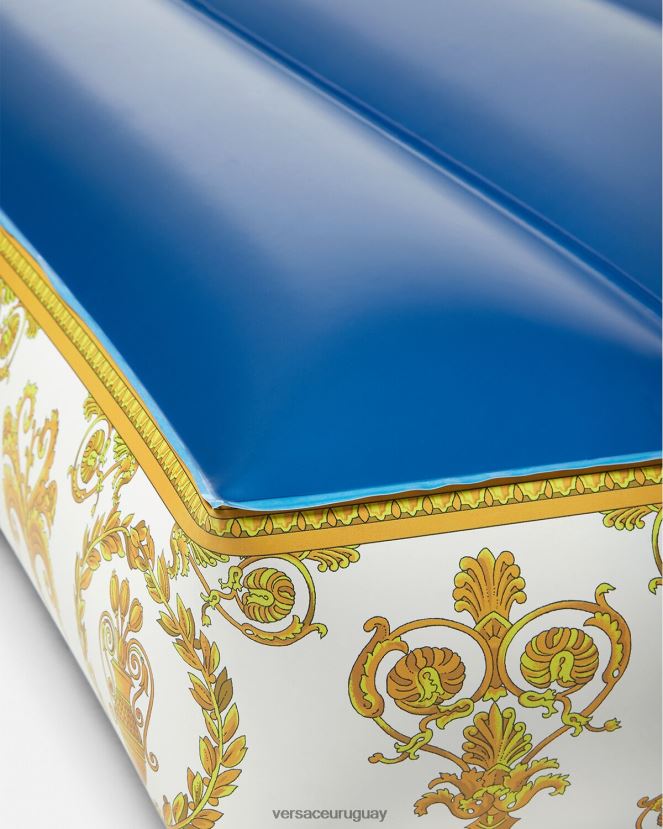 Versace colchón flotante creta de flor mujer azul claro ropa interior y ropa de playa H88R0H1213