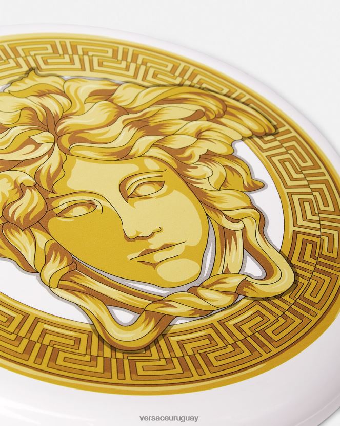 Versace disco volador medusa mujer blanco ropa interior y ropa de playa H88R0H1211