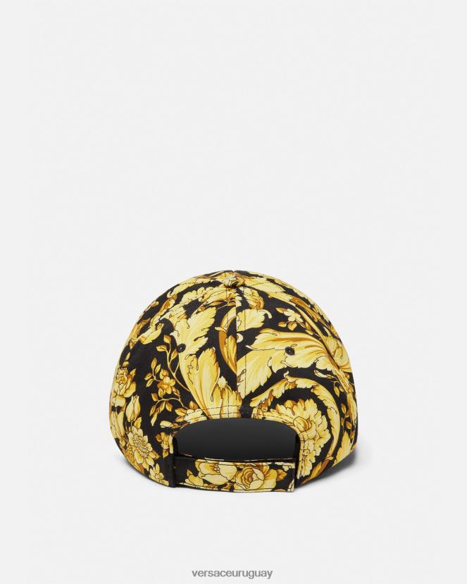 Versace gorra de béisbol con logo barroco mujer imprimir ropa interior y ropa de playa H88R0H1209