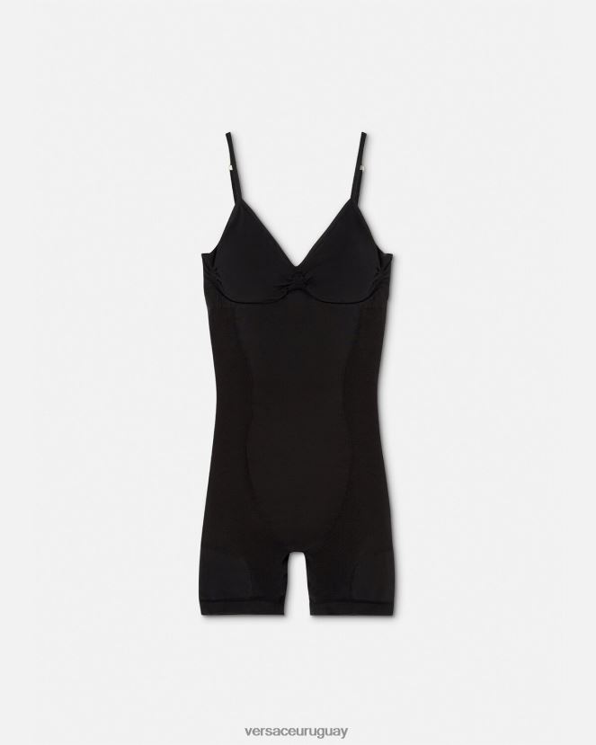Versace body moldeador con medusa mujer negro ropa interior y ropa de playa H88R0H1064