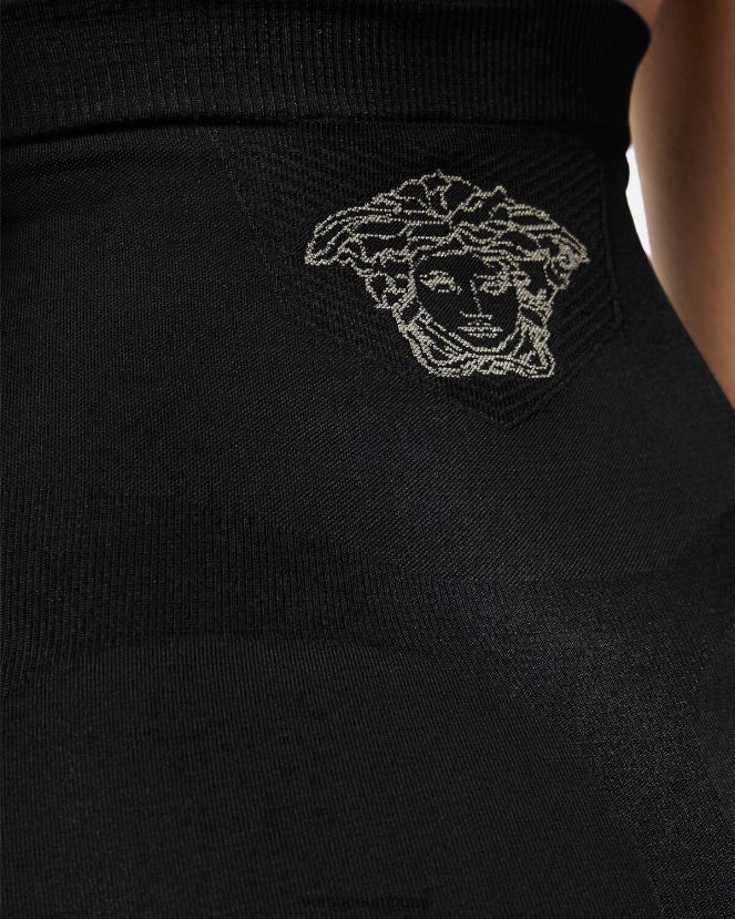 Versace braguitas moldeadoras de cintura alta con medusa mujer negro ropa interior y ropa de playa H88R0H1063