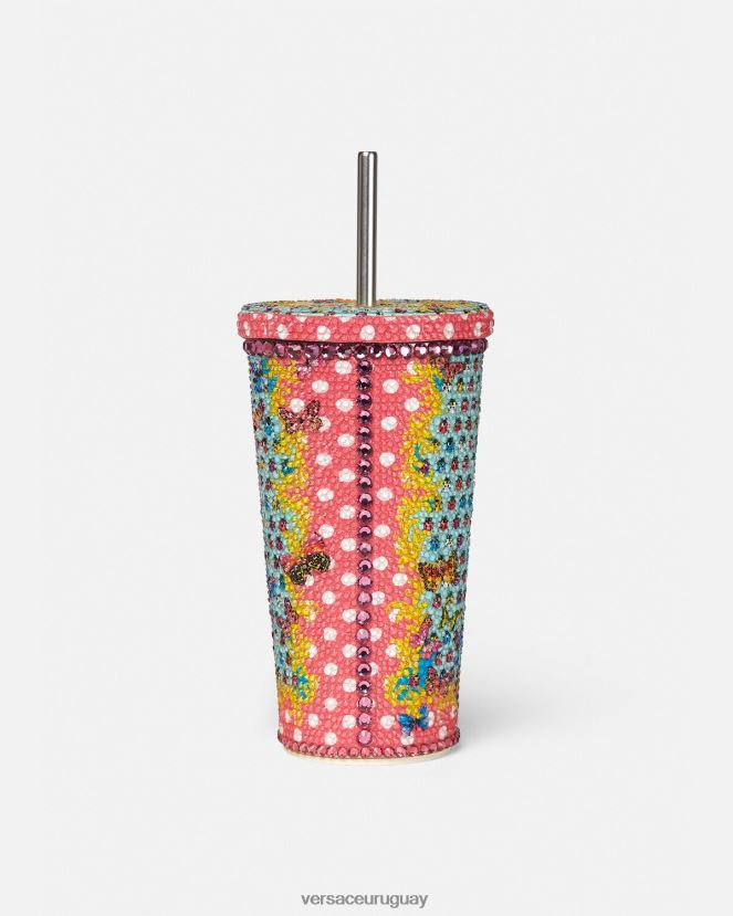 Versace taza de viaje mariposas de cristal mujer imprimir ropa interior y ropa de playa H88R0H1194