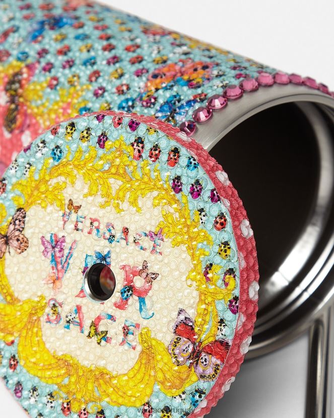 Versace taza de viaje mariposas de cristal mujer imprimir ropa interior y ropa de playa H88R0H1194