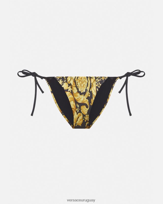 Versace braguitas de bikini barroco mujer imprimir ropa interior y ropa de playa H88R0H1142