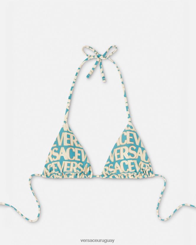Versace top de bikini por todo el cuerpo mujer imprimir ropa interior y ropa de playa H88R0H1127