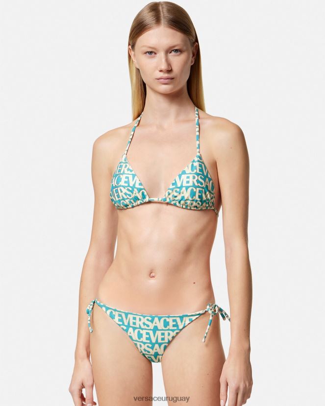 Versace top de bikini por todo el cuerpo mujer imprimir ropa interior y ropa de playa H88R0H1127