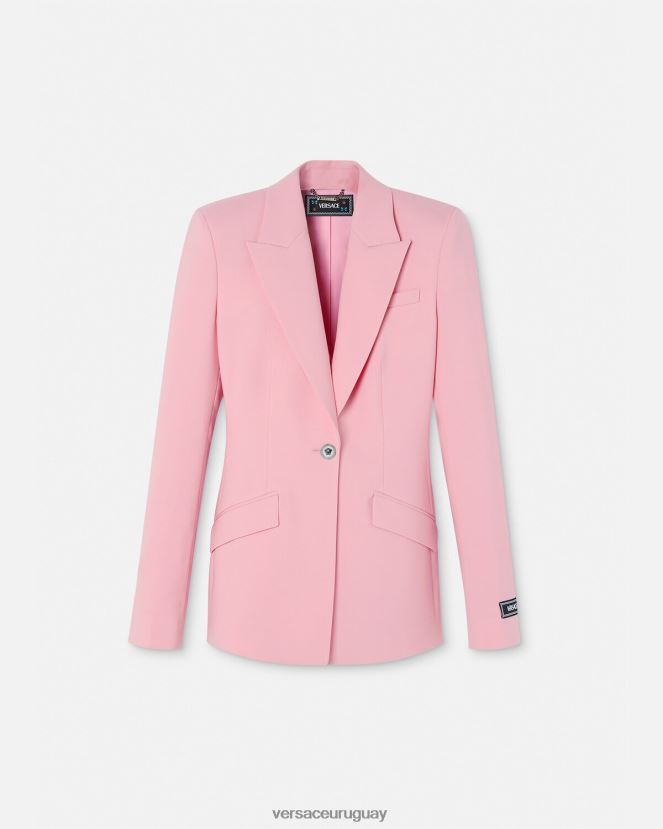 Versace blazer con medusa y botonadura sencilla mujer un color ropa H88R0H108