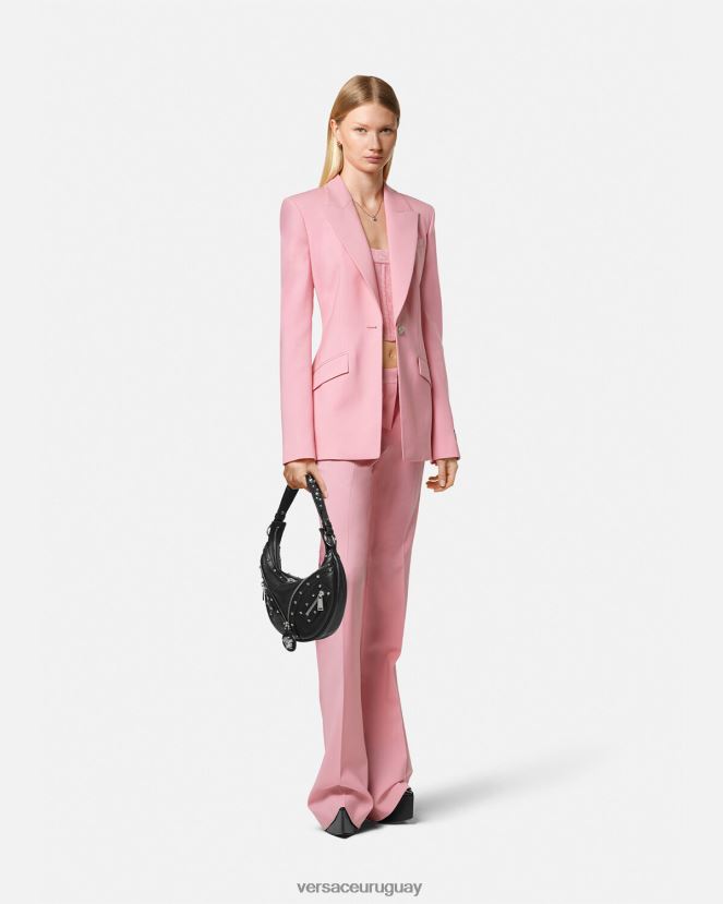 Versace blazer con medusa y botonadura sencilla mujer un color ropa H88R0H108